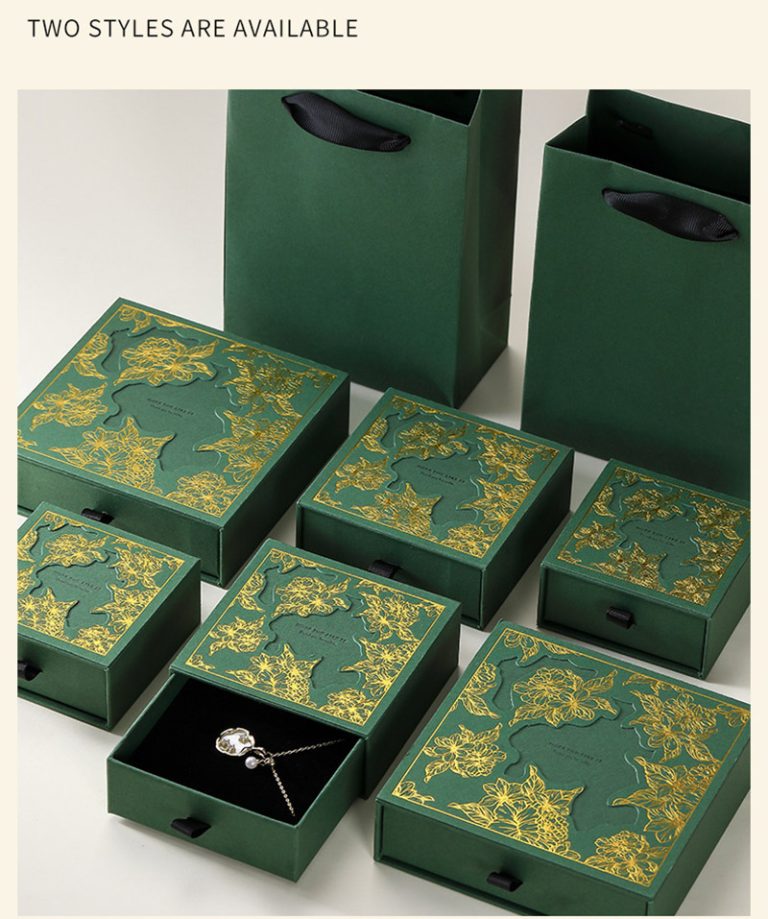 Jewelry Drawer Box Fashion Paper Packaging with Personalized Logo - Image 2