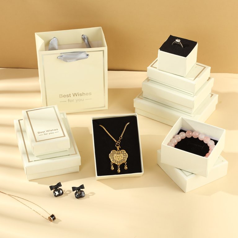 Customized logo Light Luxury Hot Selling Pendant Sliding Drawer Jewelry Box - Image 2