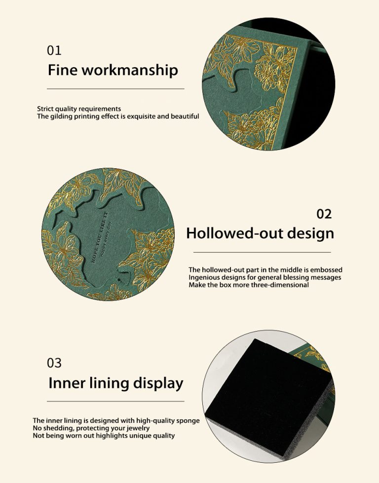 Jewelry Drawer Box Fashion Paper Packaging with Personalized Logo - Image 3