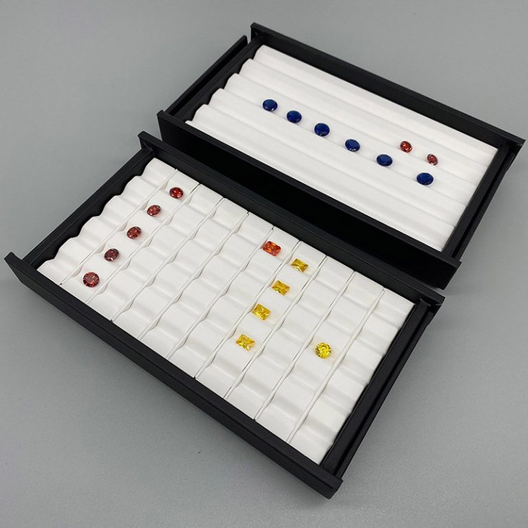 Bare stone storage and display tray