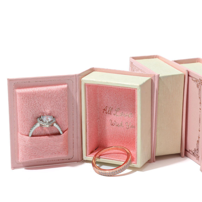 Factory Luxury Jewelry Package Box with logo Necklace Jewelry Box packaging