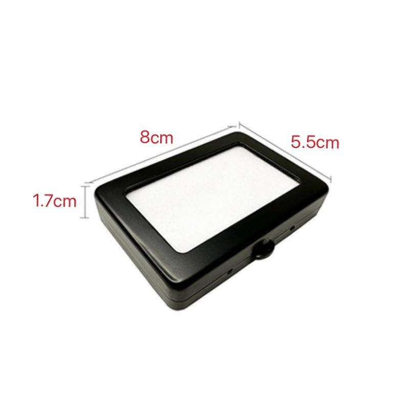 A metal ring face showcases a loose diamond box - Image 8