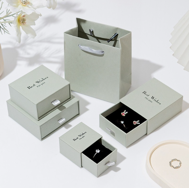 Jewellery Packaging Box Personalized Logo Jewelry Drawer Box