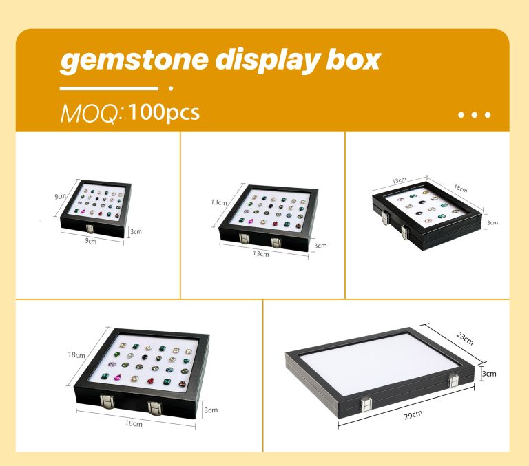 pendant collectible jewelry sample display box - Image 13