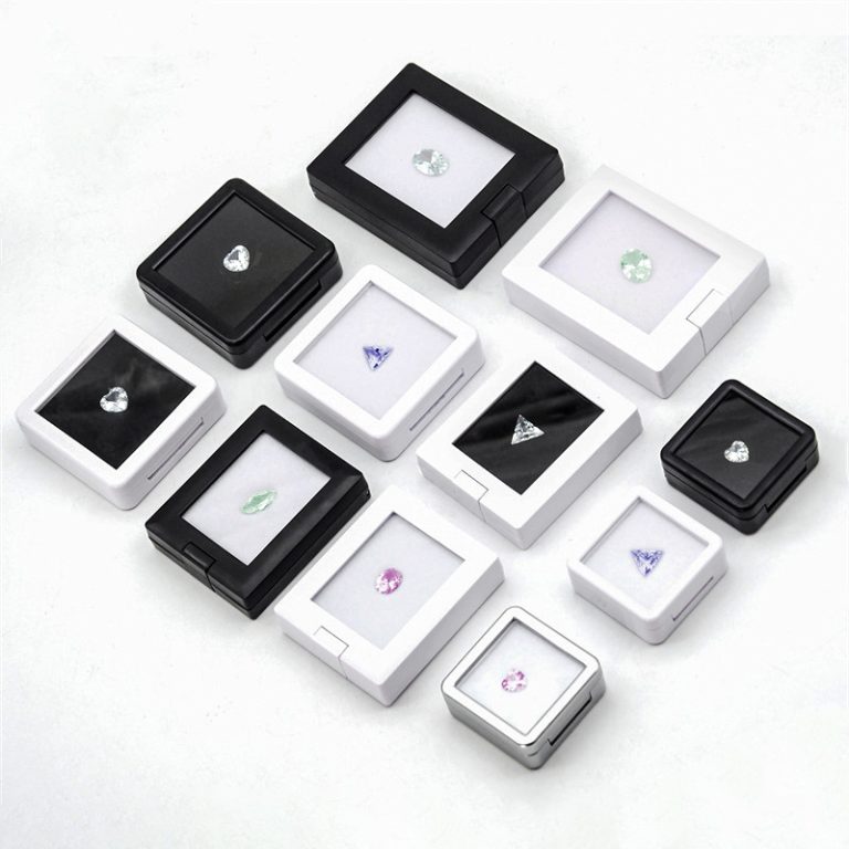 Acrylic upright bare stone storage and display box - Image 3