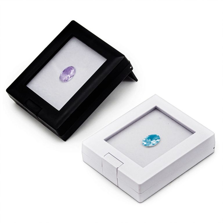 Acrylic upright bare stone storage and display box - Image 4