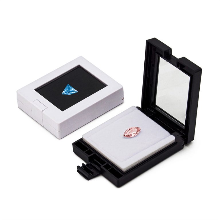 Acrylic upright bare stone storage and display box - Image 5