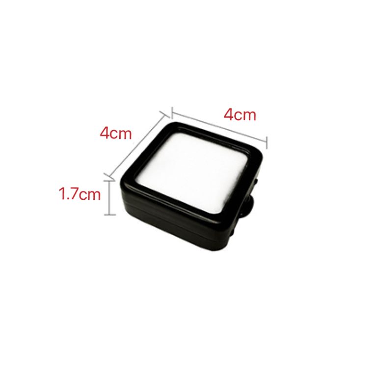 A metal ring face showcases a loose diamond box - Image 3