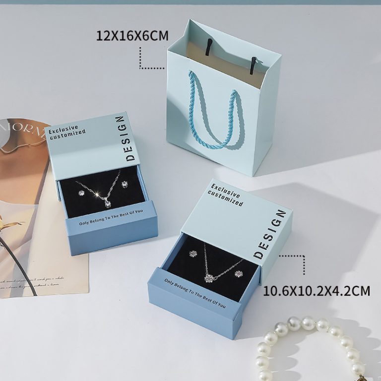 Jewelry Packaging Box for Necklace Ring Earrings Valentine's Day Box - Image 5