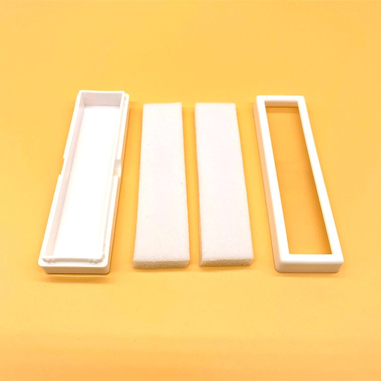 A plastic glass surface gemstone bare stone box - Image 3