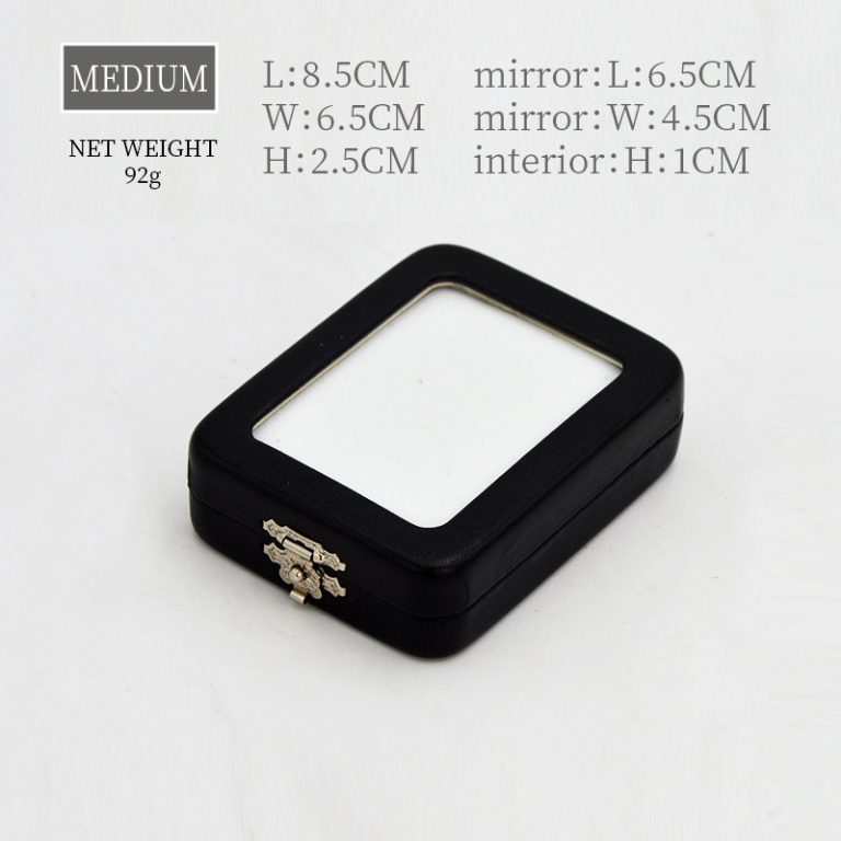 Display Case with Key Lock - Gemstone Packaging Box for Diamonds & Loose Diamond Storage (复制) - Image 10