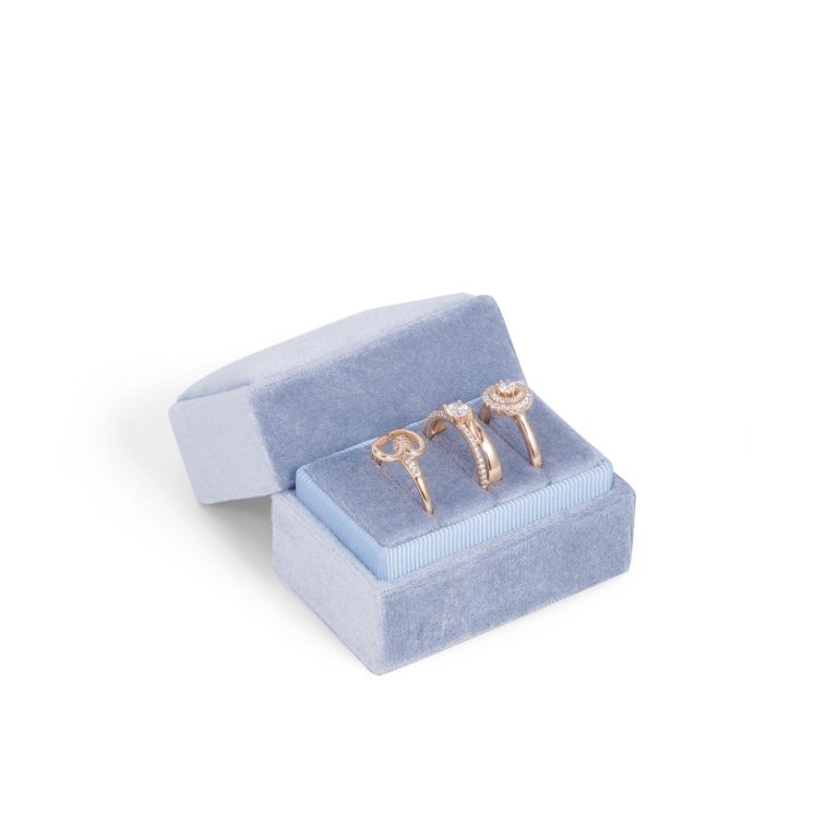 Luxury Custom Logo Small Portable Pu Leather Jewelery Ring Earring Necklace Storage Case Display Travel Jewelry Organizer Box - Image 5