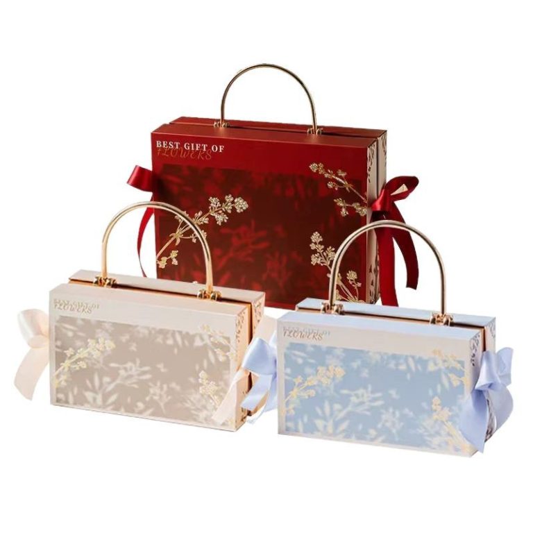 High-end gift set Business Portable Box Wedding Candy Box Festival Gift Box Engagement Return Gift Packaging Box