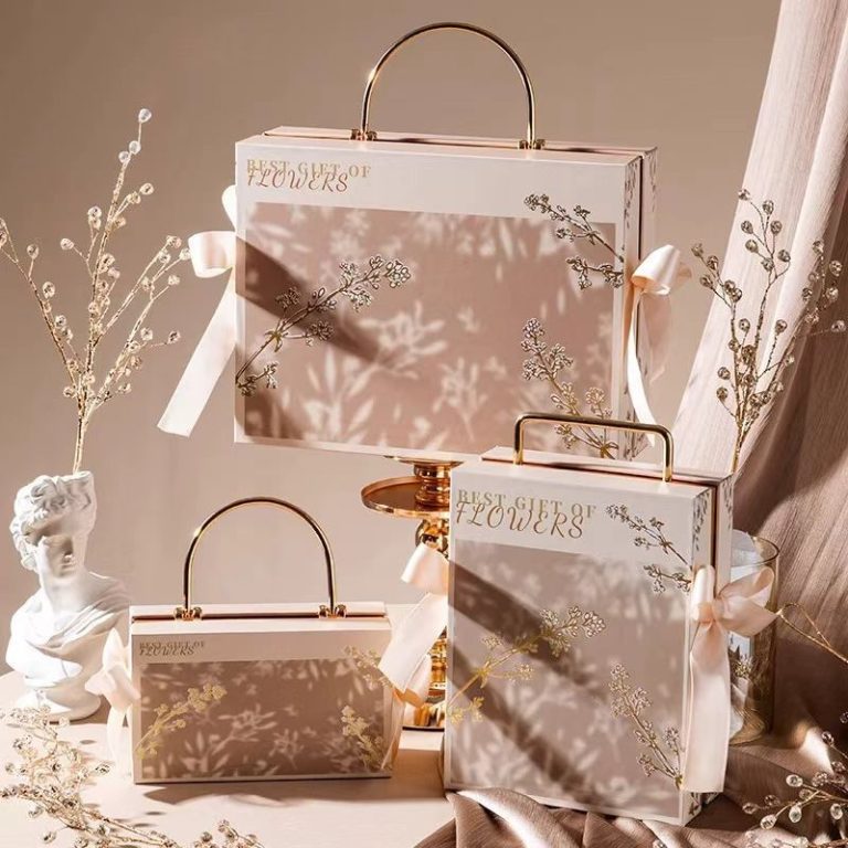 High-end gift set Business Portable Box Wedding Candy Box Festival Gift Box Engagement Return Gift Packaging Box - Image 4