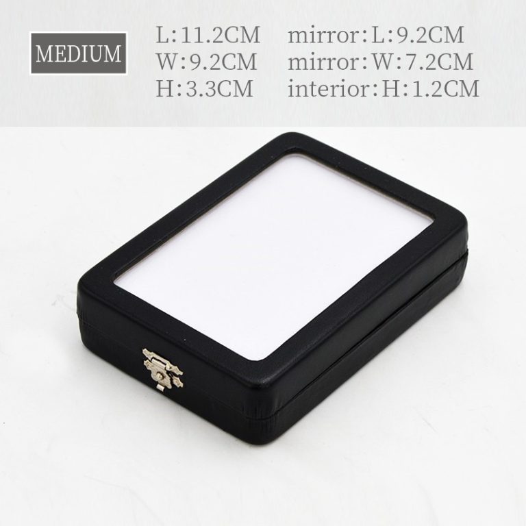 Display Case with Key Lock - Gemstone Packaging Box for Diamonds & Loose Diamond Storage (复制) - Image 8